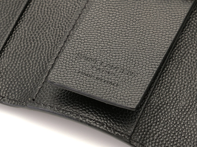 SAINT LAURENT　サンローラン　4連キーケース　ブラック　レザー【472】YI