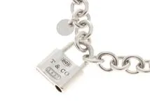 ティファニー　シルバーブレスレット　925 1837 TIFFANY＆CO ティファニー ロックブレスレット 1837 シルバー925
