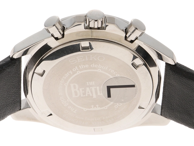 SEIKO     　セイコー   　  THE BEATLES LOVE ME DO    　 60周年記念    　1962本　 　クロノグラフ   　クオーツ　メンズ　　　【436】　　2148103863332