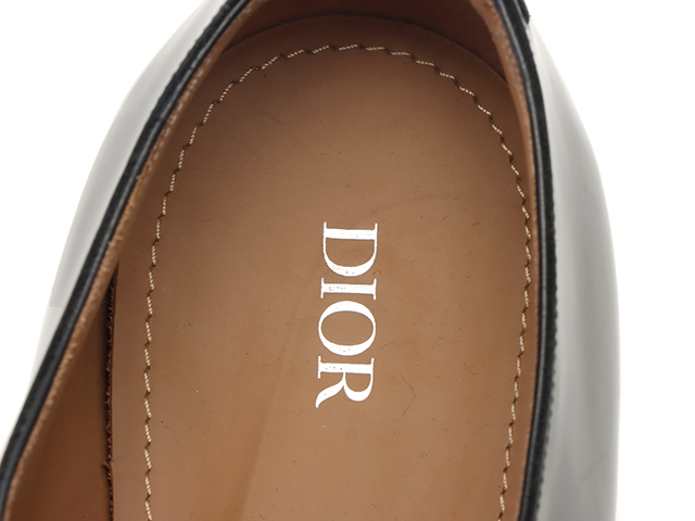 DIOR ディオール 革靴 ドレスシューズ メンズ44 ブラック レザー