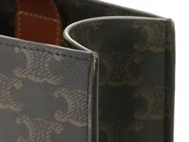 CELINE　セリーヌ　バーティカル　カバ スモール　タン　PVC/カーフ　191542【431】2148103864087