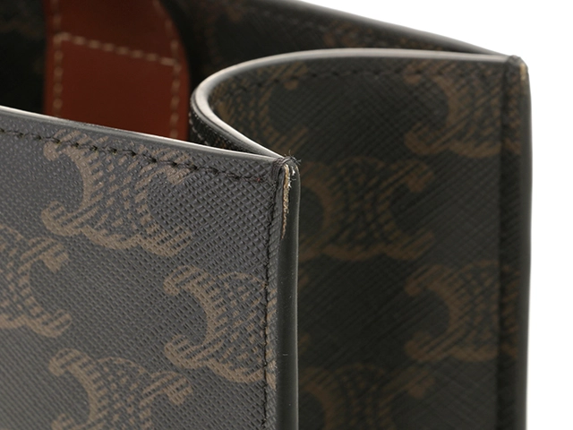 CELINE　セリーヌ　バーティカル　カバ スモール　タン　PVC/カーフ　191542【431】2148103864087