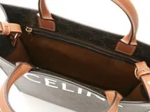 CELINE　セリーヌ　バーティカル　カバ スモール　タン　PVC/カーフ　191542【431】2148103864087