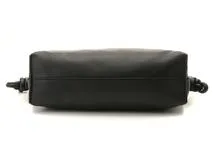 LOEWE ロエベ フラメンコクラッチ ミディアム ブラック レザー