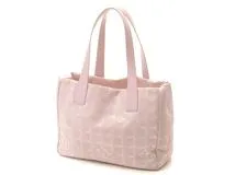 CHANEL シャネル ニュートラベルライントートPM ピンク/ゴールド