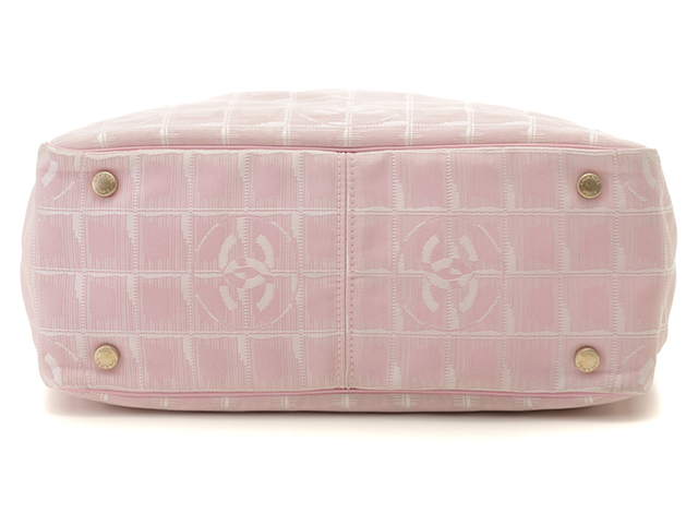 CHANEL シャネル ニュートラベルライン キャップ 赤 ナイロン Mサイズ シャネル キャップ M ナイロン レッド ニュートラベルライン