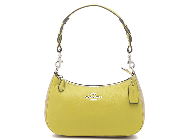 【大人気】COACH コーチ　2way ショルダーバック　シグネチャー　良品 COACH コーチ シグネチャー 2WAY ハンドバッグ ショルダーバッグ