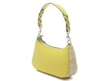 COACH コーチ シグネチャー テリ 2WAYバッグ イエロー/ベージュ