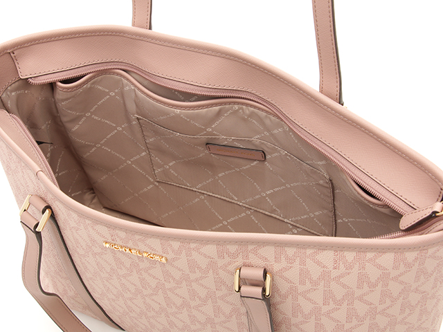 MICHAEL KORS マイケルコース シグネチャー トートバッグ ピンク pvc