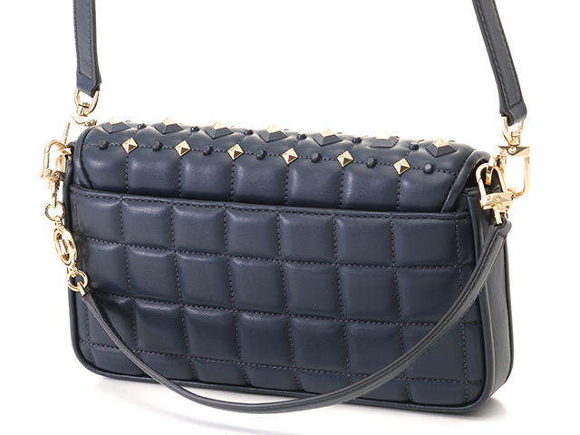 【マイケルコース】　美品　バックパック　ネイビー MICHAEL KORS リュックサック、デイパック（色：ブルー系