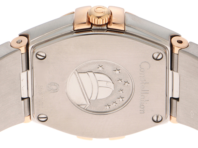 OMEGA オメガ レディース クオーツ コンステレーション ブラッシュ  