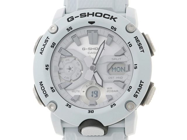 CASIO カシオ G-SHOCK ANALOG-DIGITAL 腕時計 シルバー SS