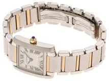 Cartier カルティエ タンクフランセーズSM W51007Q4 YG/SS イエロー  