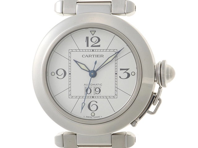 Cartier カルティエ パシャC ビッグデイト W31055M7 男性用 SS