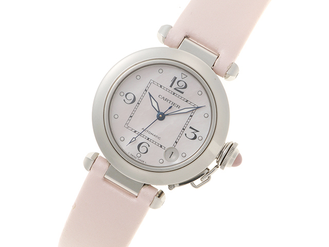 ク*ミ様 Cartier パシャCクリスマス限定シェル文字盤 ステンレススチール ク*ミ様 Cartier パシャCクリスマス限定シェル文字盤 ステンレス