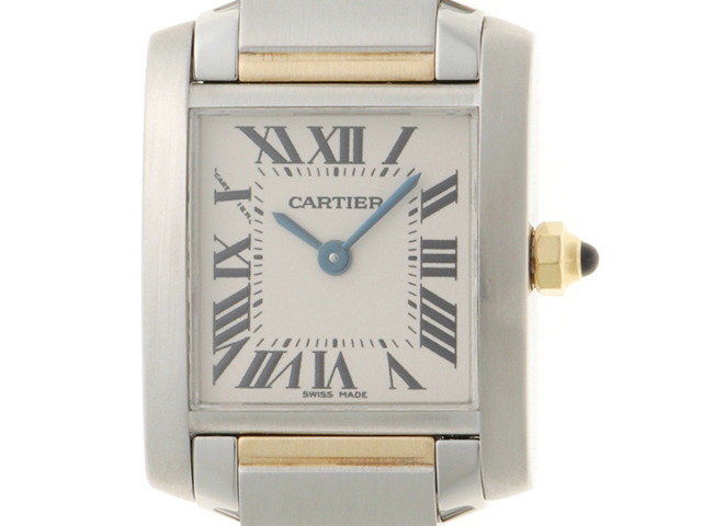 Cartier カルティエ タンクフランセーズ W51007Q4　コマ　18K Cartier カルティエ タンクフランセーズSM W51007Q4 K18YG×SS