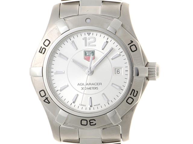 A*I様 タグホイヤー アクアレーサー WAF1414 白文字盤腕時計 レディー タグホイヤー アクアレーサー WAF1414 白文字盤腕時計 レディース