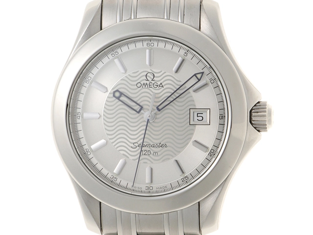 オメガ (OMEGA) 　シーマスター 　120M 　シルバー文字盤 オメガ (OMEGA) シーマスター 120M シルバー文字盤