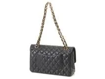 CHANEL シャネル ショルダーバッグ マトラッセWフラップ25 W
