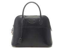 Hermès　エルメス　ボリード31 ブラック/SV　□E刻印(2001年頃)　【471】　Y