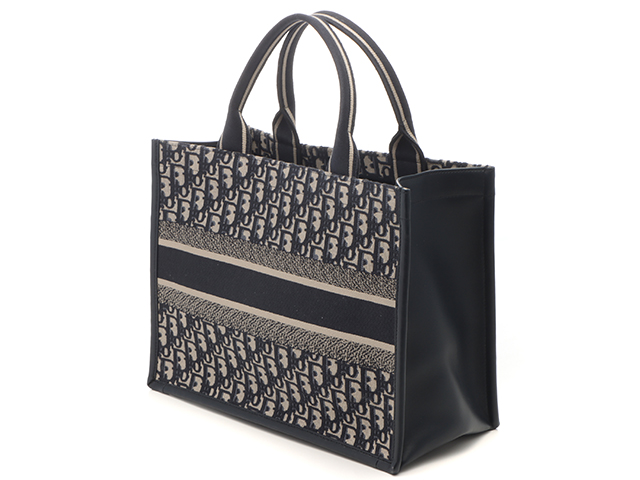 ≪洗練された個性≫【Dior】ブックトート ミディアム ネイビー ディオール(Dior)ディオール ブックトート ミディアム トート