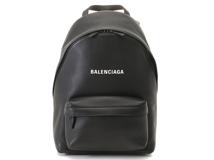 BALENCIAGA　バレンシアガ　エブリディ　バックパック　552379　ブラック/ホワイト　レザー【433】2148103868153