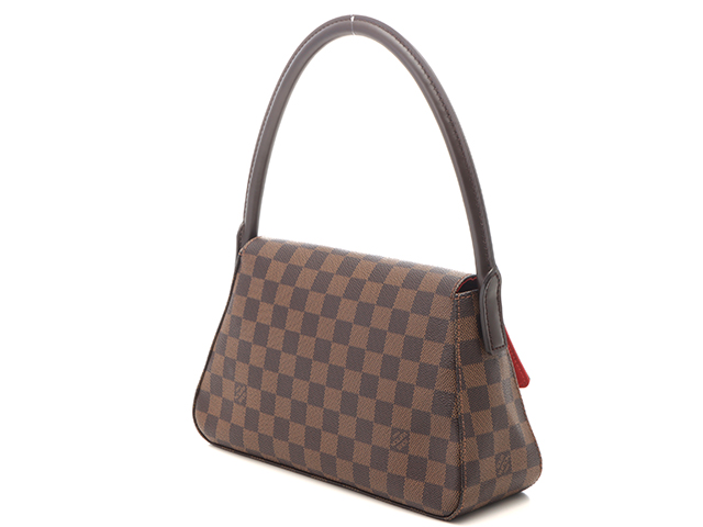 ルイ・ヴィトン ダミエ ミニ ルーピング 2way バッグ N51148 LOUIS VUITTON - ルイ ヴィトン ダミエ ミニ ルーピング