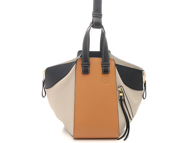 LOEWE ロエベ 2wayバッグ ハンモック スモール レザー ブラック