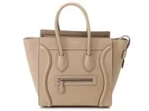 美品　CELINE セリーヌ ラゲージ  マイクロ CELINE セリーヌ ラゲージ マイクロショッパー トートバッグ