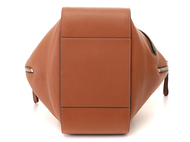 LOEWE ロエベ ハンモック スモール ブラウン レザー ショルダー
