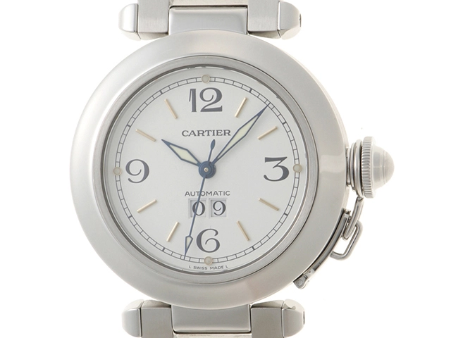 Cartier カルティエ 時計 パシャC ビッグデイト W31044M7