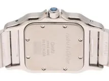 Cartier　カルティエ　時計　サントス ガルベLM　W20011C4　前期モデル　アイボリー文字盤　イエローゴールド/ステンレススチール　クォーツ　メンズ