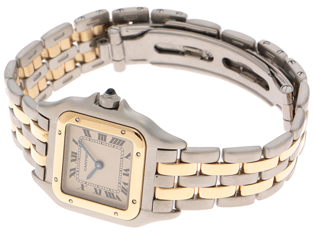 Cartier カルティエ 腕時計 パンテールSM 2ロウ 66921 K18イエロー  