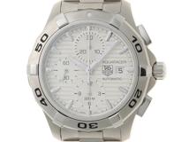 TAG HEUER タグホイヤー　腕時計　アクアレーサー　クロノグラフ　CAP2111.BA0833　SS　 シルバー　オートマチック　【431】2148103869358
