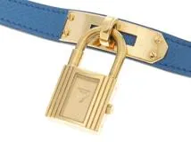 【稼働品】エルメス■ケリーウォッチ　84 HERMES エルメス ケリーウォッチ ゴールド文字盤 クォーツ