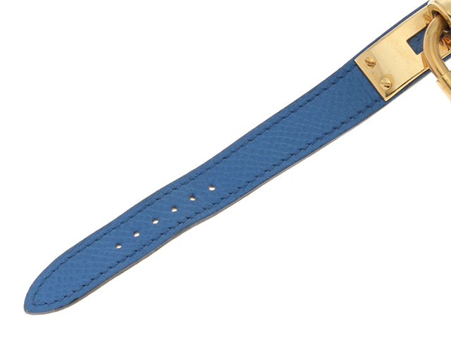 HERMES エルメス ケリーウォッチ ゴールド文字盤 クォーツ レディース