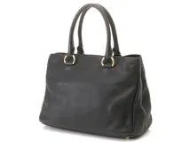 PRADA プラダ 2WAYバッグ ブラック レザー【431】2148103870071