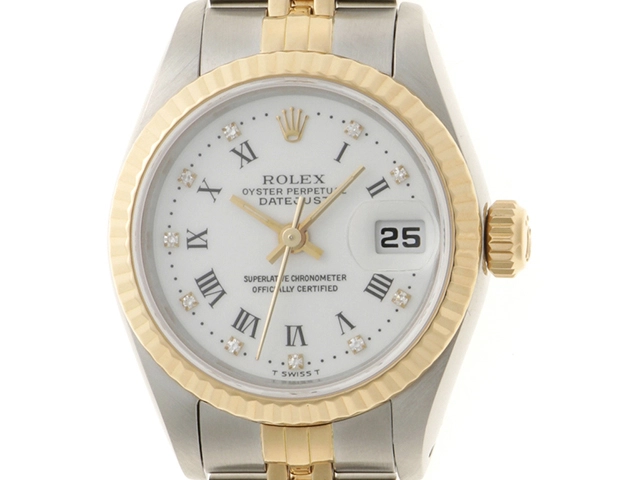 ROLEX ロレックス デイトジャスト 69173G 自動巻き ホワイト文字