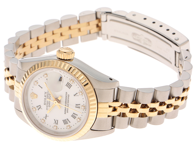ROLEX ロレックス デイトジャスト 69173G 自動巻き ホワイト文字