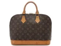 良品 LOUIS VUITTON アルマ M51130 バッグ ビンテージ ルイ ヴィトン モノグラム アルマ PM 旧型 USA製 ブラウン