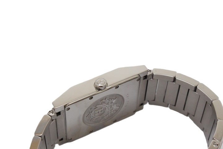 エルメス タンデム TA1.710 クオーツ ブラック メンズ ブランド 稼働 HERMES エルメス タンデム 腕時計 時計 ステンレススチール TA1.710