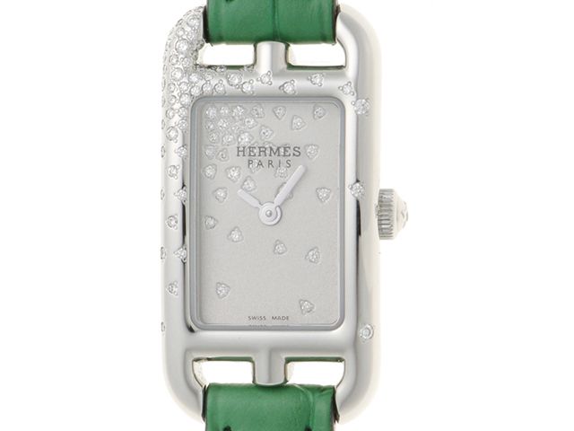 HERMES エルメス 腕時計 ナンタケット ジュテ・ドゥ・ディアマン
