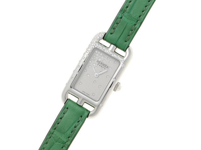 HERMES エルメス 腕時計 ナンタケット ジュテ・ドゥ・ディアマン NA2