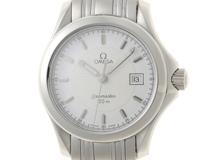 OMEGA オメガ シーマスター120m 2571.21 SS ステンレススチール ホワイト文字盤 クォーツ 【460】2148103870903