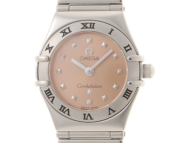 OMEGA オメガ コンステレーション マイチョイス ミニ ピンク文字盤