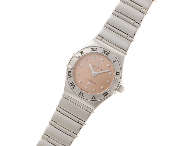 OMEGA オメガ コンステレーション マイチョイス ミニ ピンク文字盤