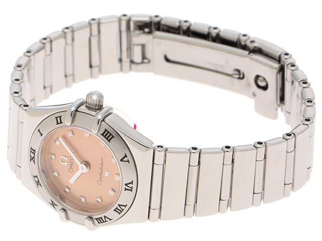 OMEGA オメガ コンステレーション マイチョイス ミニ ピンク文字盤