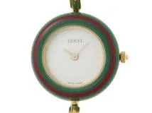 Gucci チェンジベゼル　11/12.2 グッチ GUCCI チェンジベゼル 11/12.2 ホワイト GP レディース