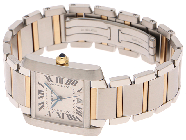 Cartier カルティエ 腕時計 タンクフランセーズ LM W51005Q4 シルバー