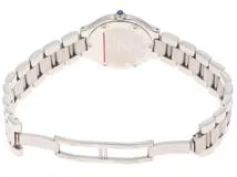 Cartier　カルティエ　マスト21SM　ステンレス　シルバー色文字盤　電池時計【471】I